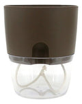 Maceta Vasart Autoirrigable Acqua 15 × 18cm Marrón Acqua