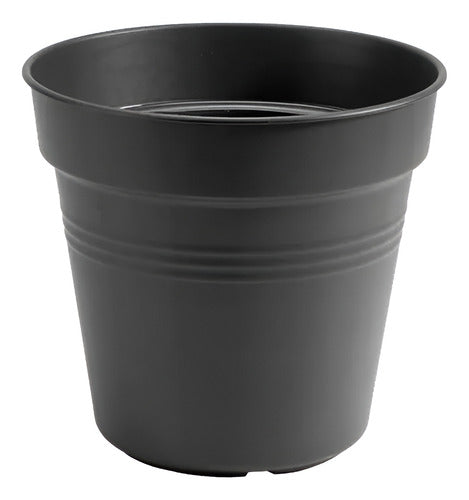 Maceta Green Basics Growpot 17cm Elho Negro