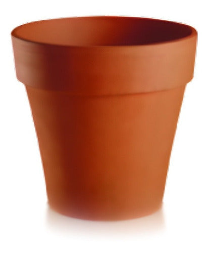 Maceta De Barro Nº16 Blumsa Terracota Clásico