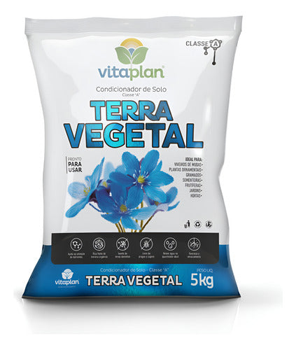Sustrato Tierra Vegetal Vitaplan 5 Kg