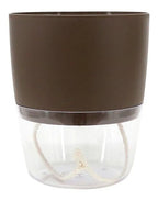 Maceta Vasart Autoirrigable Acqua 12 × 14cm Taupe Acqua