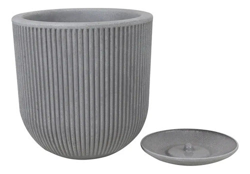 Maceta Vasart Sp27 29 × 29cm Con Plato Incuido