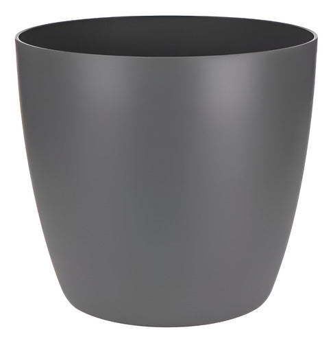 Maceta Brussels Round Mini 9,5cm Elho Negro Brussels Round Mini
