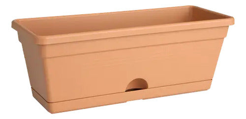 Jardinera Green Basics Trough Mini 30cm Elho Marrón Green Basics Trough Mini