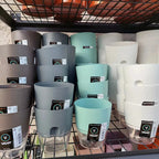 Maceta Vasart Autoirrigable Acqua 12 × 14cm Blanco Acqua