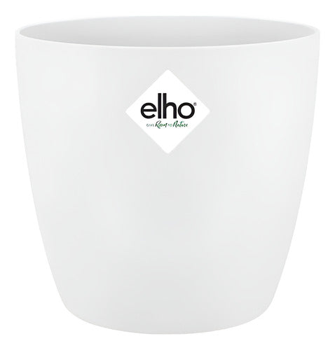 Maceta Brussels Round Mini 9,5cm Elho Blanco Brussels Round Mini