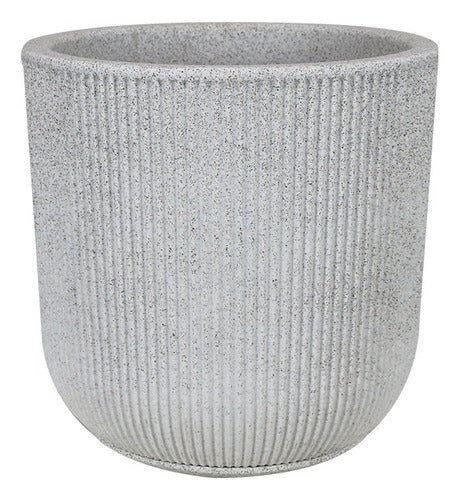 Maceta Vasart Sp27 37 × 37cm Con Plato Incluido