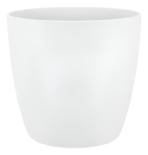 Maceta Brussels Round Mini 9,5cm Elho Blanco Brussels Round Mini