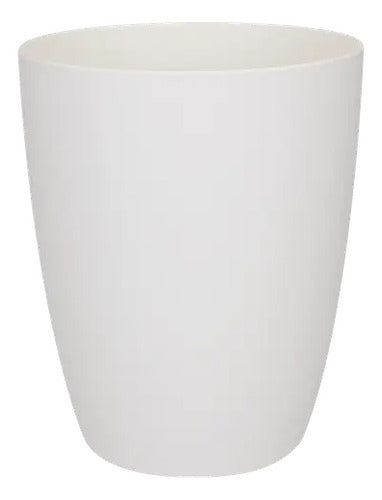 Maceta Para Orquídea Elho Orchid High Brussels 12cm Blanco Brussels