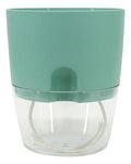 Maceta Vasart Autoirrigable Acqua 12 × 14cm Verde Claro Acqua