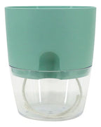 Maceta Vasart Autoirrigable Acqua 12 × 14cm Verde Claro Acqua