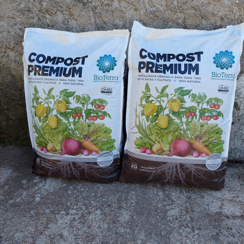 Compost Premium Bioterra 20 Litros