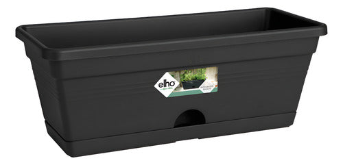 Jardinera Green Basics Trough Mini 30cm Elho Negro Green Basics Trough Mini