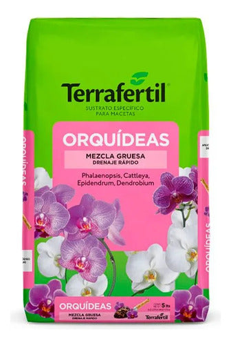 Sustrato Para Orquídeas Terrafertil 5 Litros