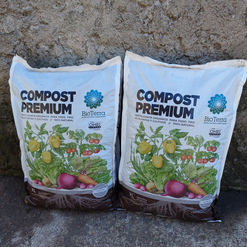 Compost Premium Bioterra 7 Litros