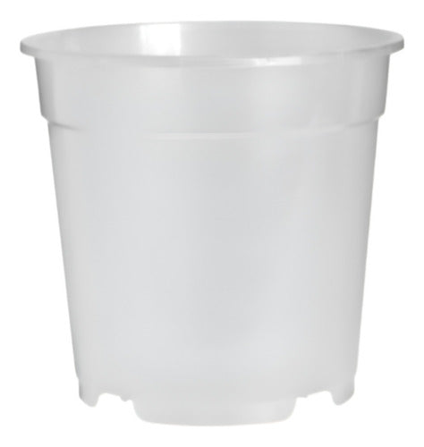 Maceta Para Orquídea Florus 17cm Transparente Orchidpot