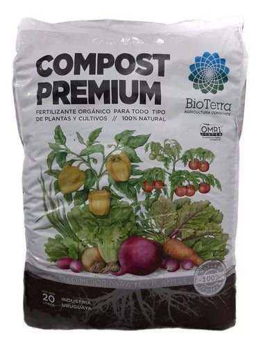 Compost Premium Bioterra 20 Litros