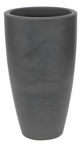 Maceta Vasart Verona Alto 30 × 53cm Negro Verona