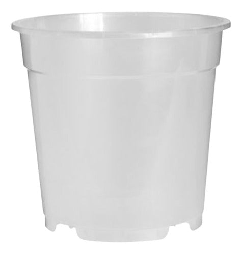 Maceta Para Orquídea Florus 15cm Transparente Orchidpot