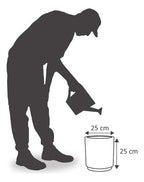 Maceta Vasart Urban Rio 25 × 25cm Blanco Antiguo Urban Rio