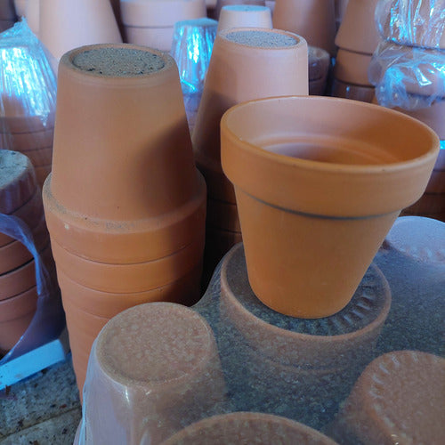Maceta De Barro Nº16 Blumsa Terracota Clásico