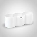 Maceta Brussels For Diamond Trio Elho Blanco
