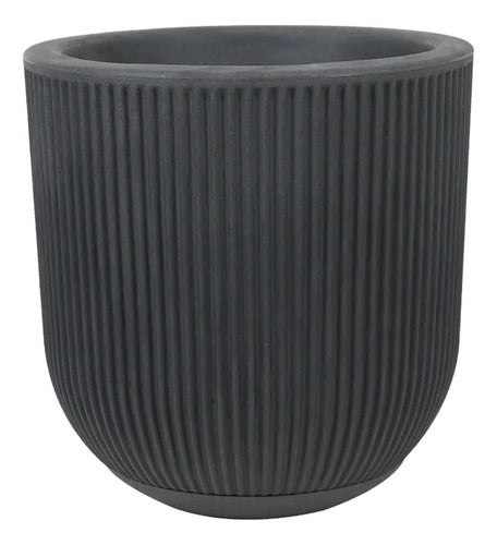 Maceta Vasart Sp27 37 × 37cm Con Plato Incluido