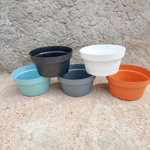 Maceta Vasart Sampa Bowl 23 × 12cm Verde Claro Sampa Bowl