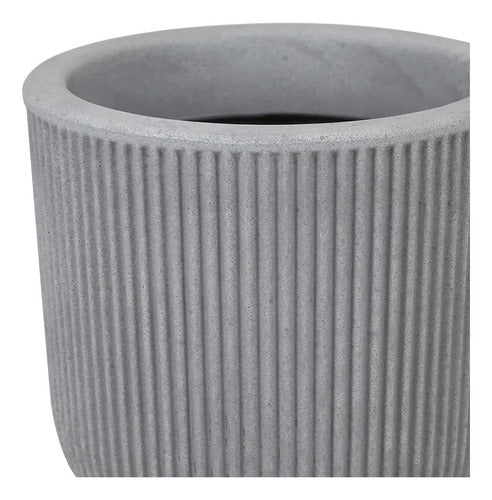 Maceta Vasart Sp27 37 × 37cm Con Plato Incluido