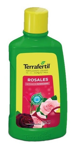 Sustrato Para Rosas 20 L + Fertilizante 750cc Terrafertil