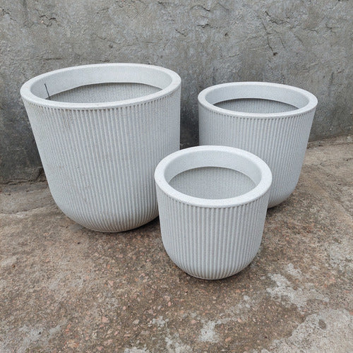 Maceta Vasart Sp27 29 × 29cm Con Plato Incuido