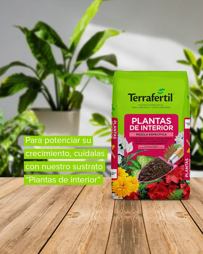 Sustrato Para Plantas De Interior Terrafertil 5 Litros