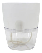 Maceta Vasart Autoirrigable Acqua 15 × 18cm Blanco Acqua