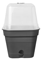 Maceta Green Basics Growpot Square All In 1 25cm Negro