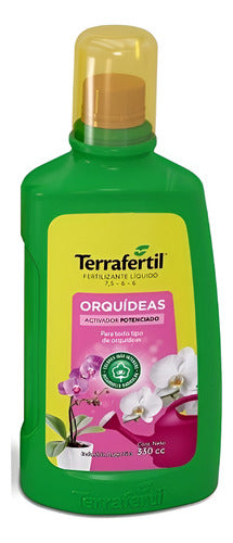 Fertilizante Líquido Para Orquídeas Terrafertil 330cc