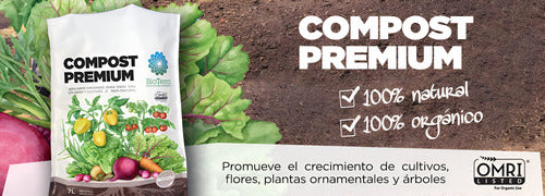 Compost Premium Bioterra 7 Litros