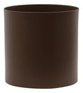 Macetero De Aluminio Vasart 12 × 12cm Marrón Aluminio