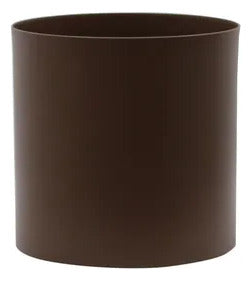 Macetero De Aluminio Vasart 12 × 12cm Marrón Aluminio