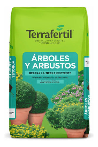 Sustrato Para Árboles Y Arbustos Terrafertil 20 Litros