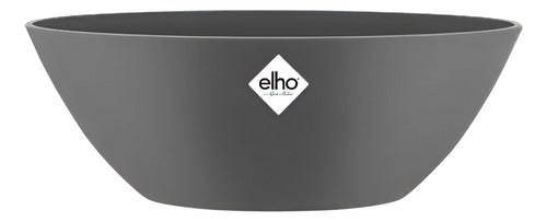 Maceta Elho Brussels Oval 20cm Gris Oscuro Brussels Oval