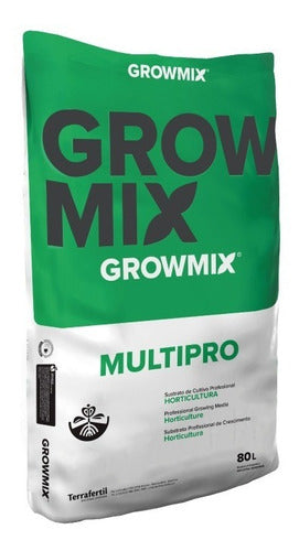 Sustrato Profesional Grow Mix Multipro 80 Litros Terrafertil