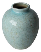 Jarrón Florero Terra Celeste 13 X 16cm Just Home Collection Celeste Terra