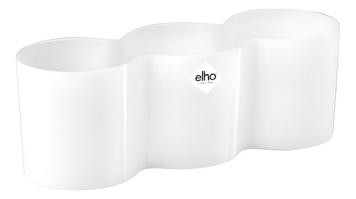 Maceta Brussels For Diamond Trio Elho Blanco