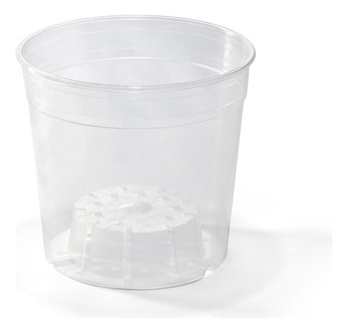 Maceta Para Orquídea Nutriplan 15cm Transparente