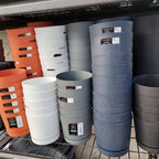 Maceta Vasart Rio 15 × 15cm Jeans Jeans Rio