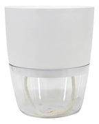 Maceta Vasart Autoirrigable Acqua 15 × 18cm Blanco Acqua
