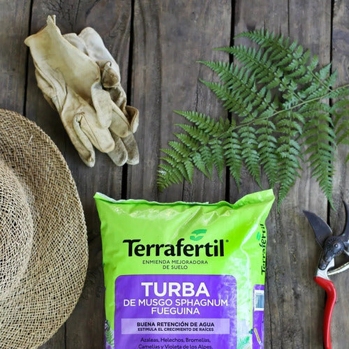 Turba De Musgo Sphagnum Terrafertil 5 Litros