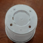 Maceta Para Orquídea Transparente 18cm Transparente Elegante