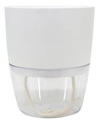 Maceta Vasart Autoirrigable Acqua 12 × 14cm Blanco Acqua