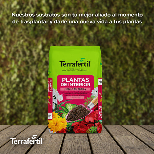 Sustrato Para Plantas De Interior Terrafertil 5 Litros